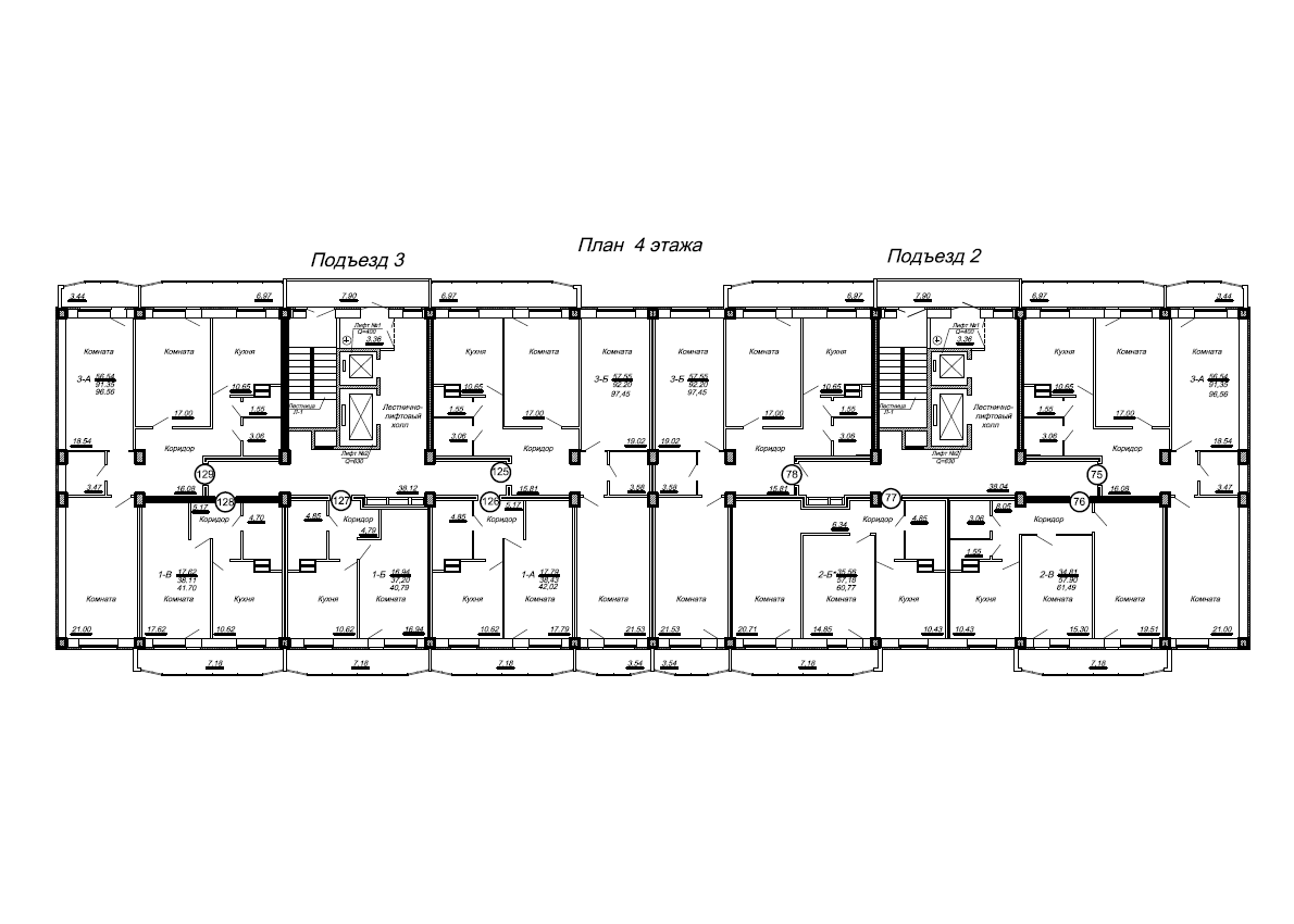 Второй подъезд шестой этаж. 1-447 Общежития планировка. Типовой проект 1–447-с-54 общежитие. План пятиэтажного жилого дома 4 подъезда. Типовой проект хрущевки 5 этажей 4 подъезда.